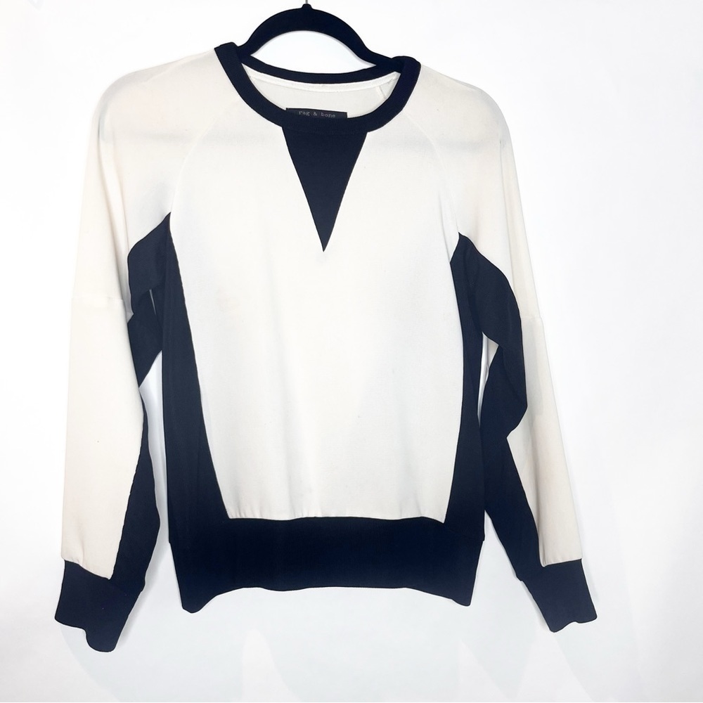 Rag & Bone For Intermix Color Block Sweater
